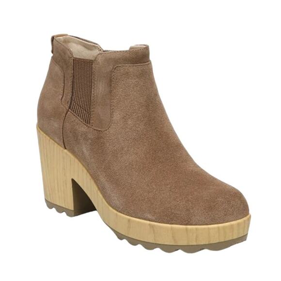 Dr Scholl's Wild About Chelsea Clog Brown Size 8.5 NWT $150 MSRP - Picture 1 of 7